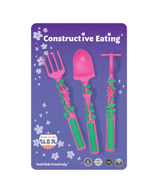 Set of 3 Garden Fairy Utensils