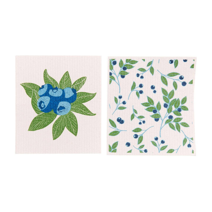 Blueberry Bunch blu Eco Sponge Cloths (Set of 2)