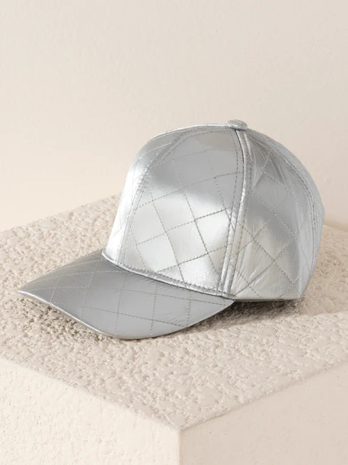 Shiraleah - Logan Ball Cap - Silver