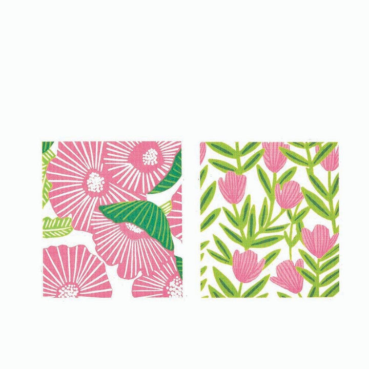 Poppy Papaver blu Eco Sponge Cloths (Set of 2)