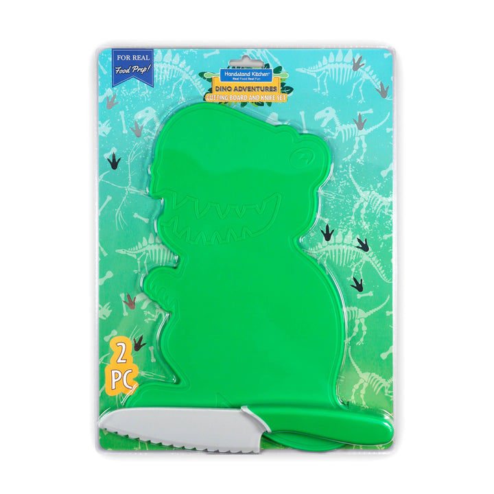 Dino Adventures Cutting Board and Knife Set