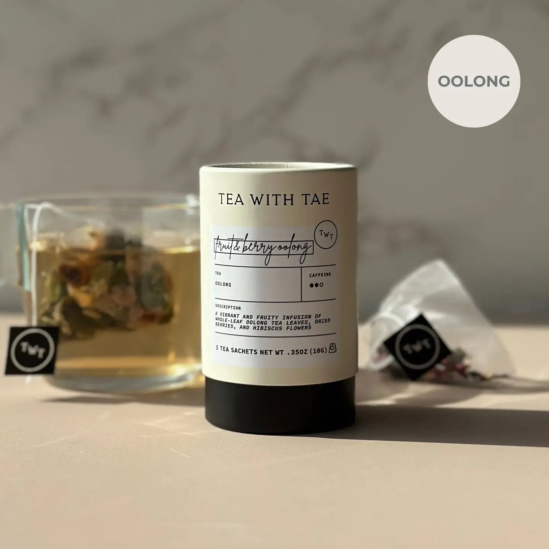 Fruit & Berry Oolong Mini Tea Tube Gift (5 tea bags)