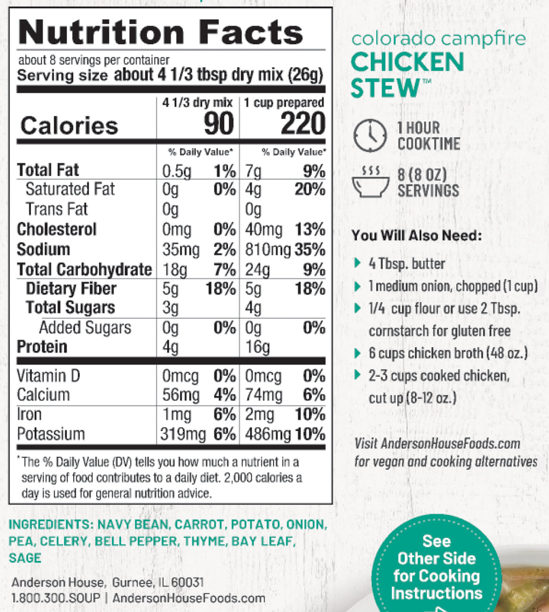 Colorado Campfire Chicken Stew