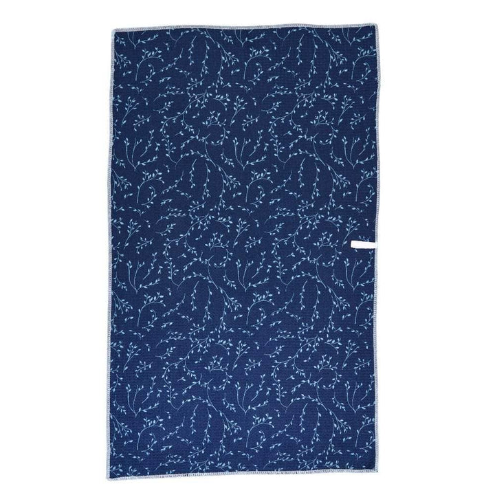 Chrysanthemum Bird Eco Kitchen Tea Towel