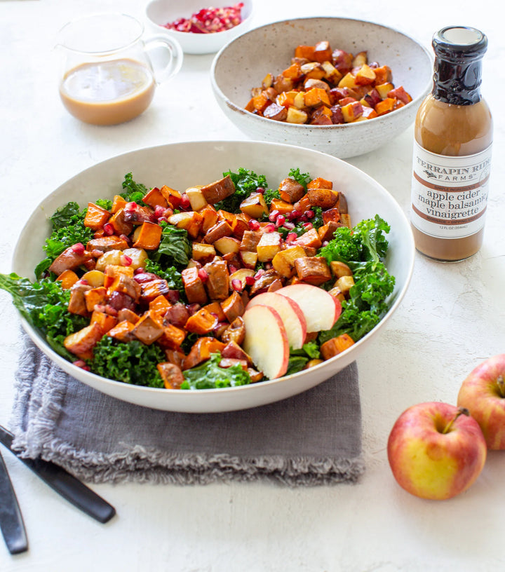 Apple Cider Maple Balsamic Vinaigrette