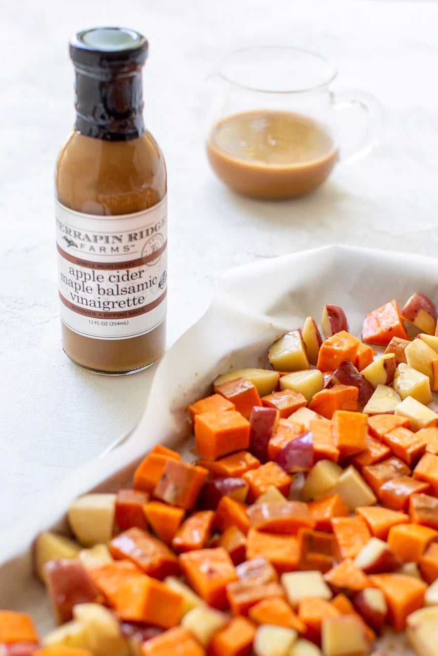 Apple Cider Maple Balsamic Vinaigrette
