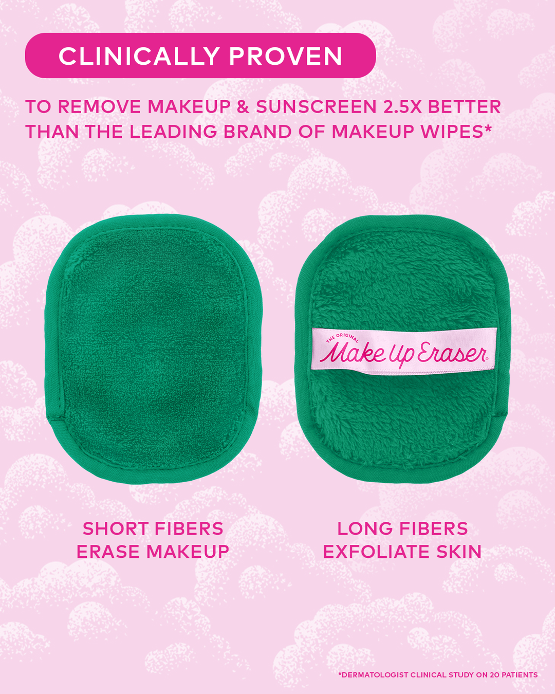 100% Recycled MakeUp Eraser 7-Day Set
