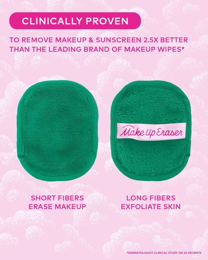 100% Recycled MakeUp Eraser 7-Day Set