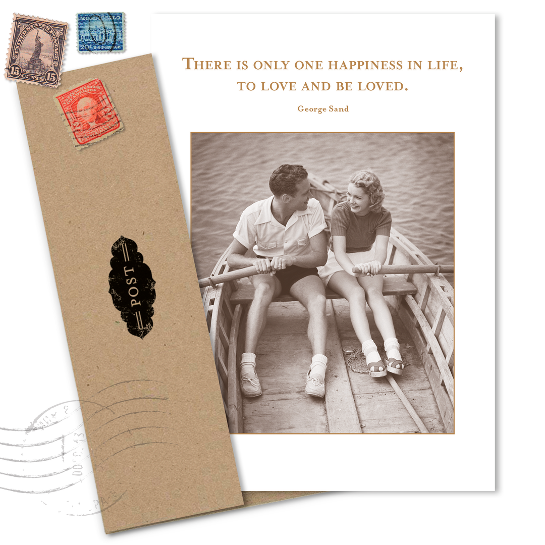 One Happiness In Life Anniversary Card