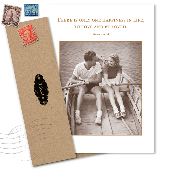 One Happiness In Life Anniversary Card
