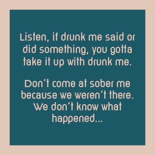 Coaster: Drunk Me