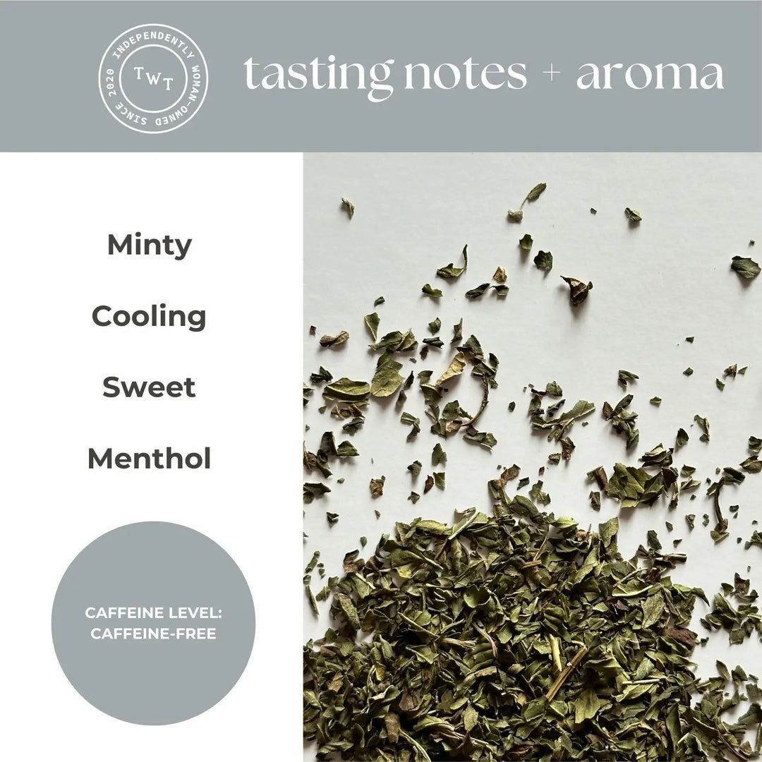 Peppermint Herbal Mini Tea Tube Gift (5 tea bags)