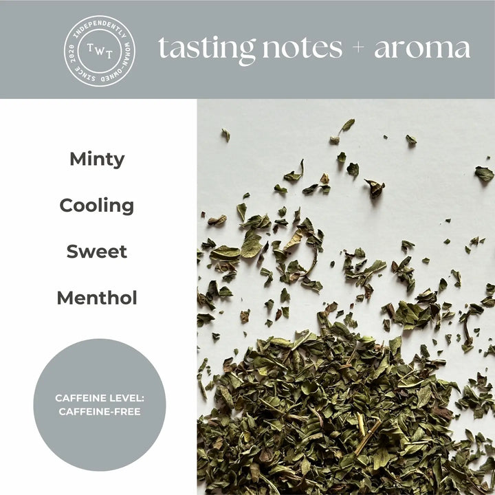 Peppermint Herbal Mini Tea Tube Gift (5 tea bags)