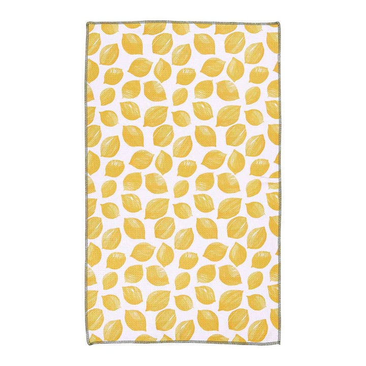 Lemon Blossoms Eco Kitchen Tea Towel