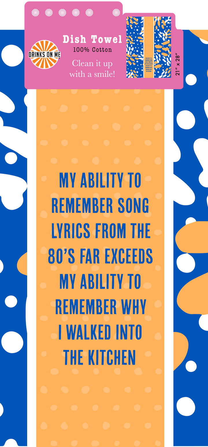 DISH TOWEL: Song Lyrics