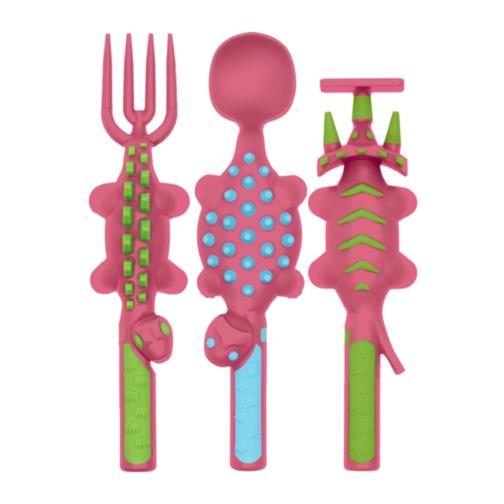 Set of 3 Dino Utensils