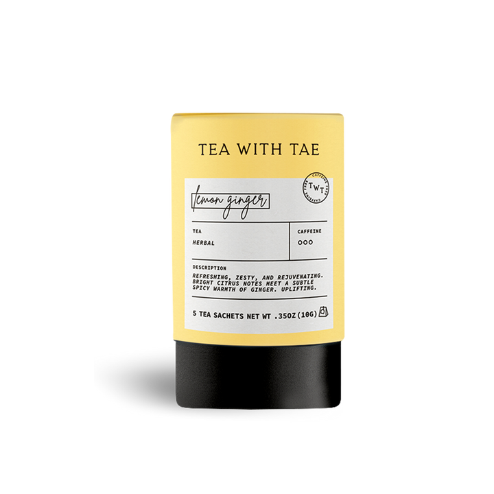 Lemon Ginger Herbal Mini Tube Gift