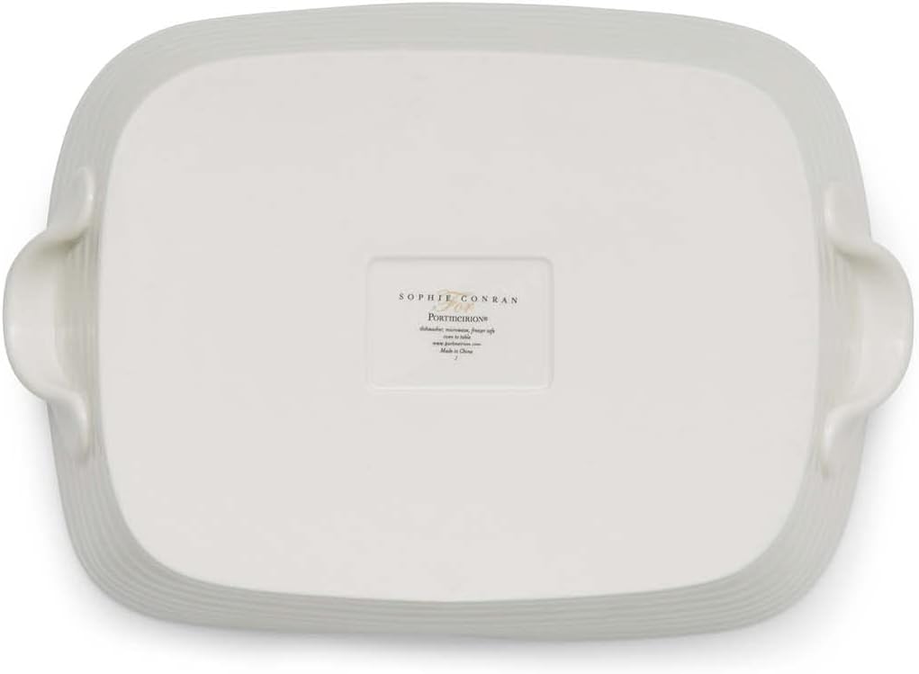 Sophie Conran Handled Rectangular Roasting Dish - White