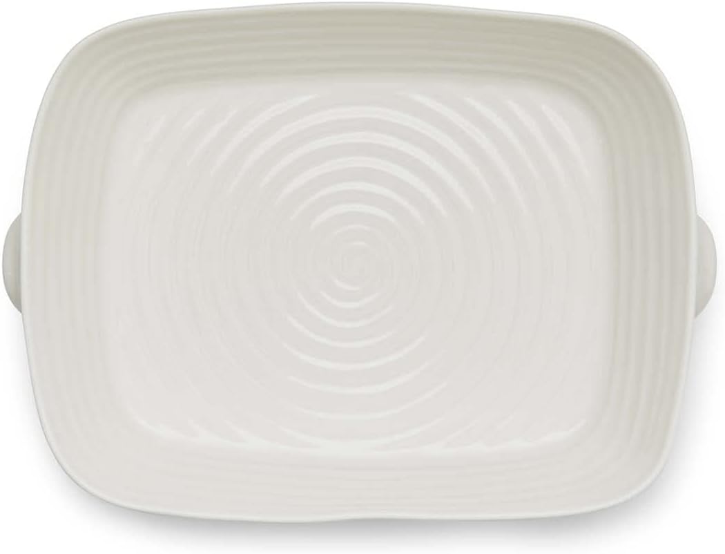 Sophie Conran Handled Rectangular Roasting Dish - White