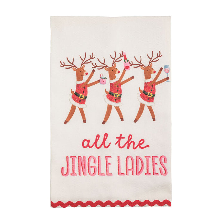 Holiday Glitter Towel
