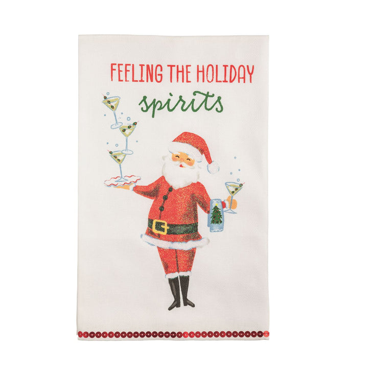 Holiday Glitter Towel