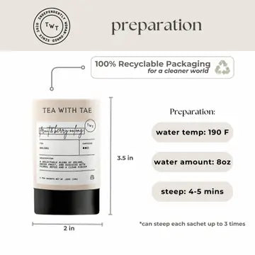 Fruit & Berry Oolong Mini Tea Tube Gift (5 tea bags)