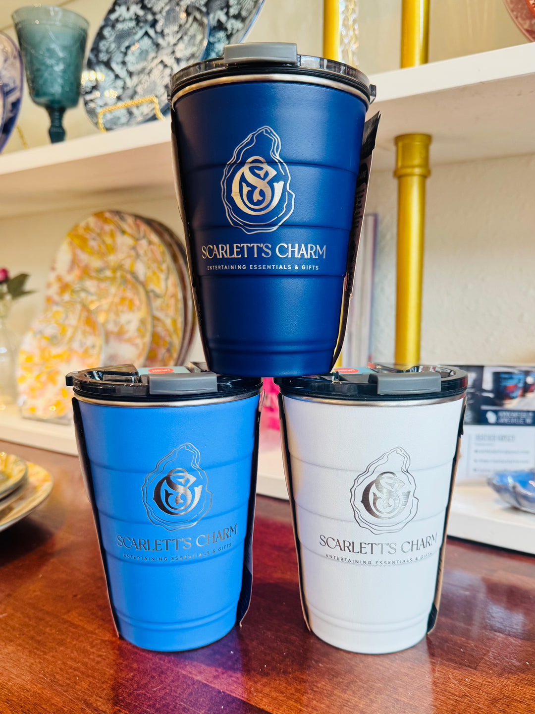 Scarlett's Charm Pirani Engraved Tumbler