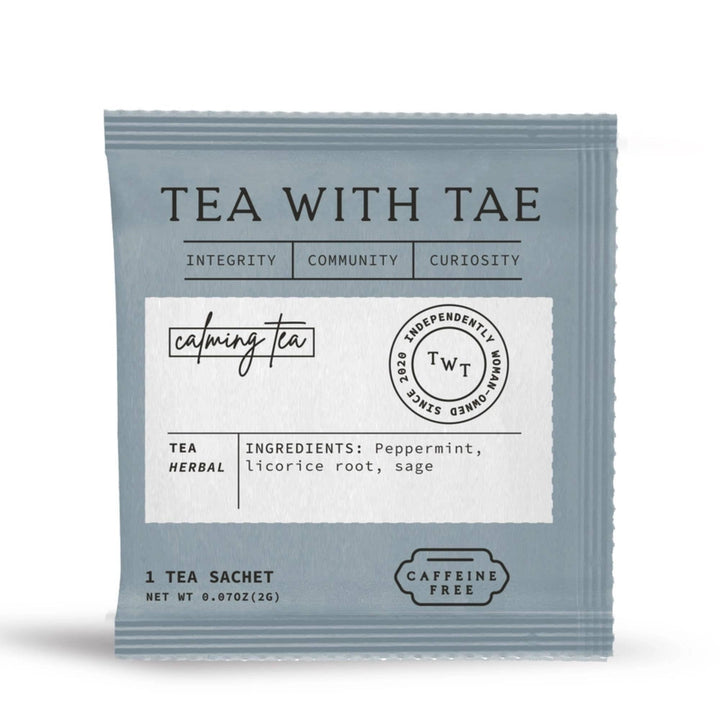 Calming Herbal Tea - Individually Wrapped Tea Bag