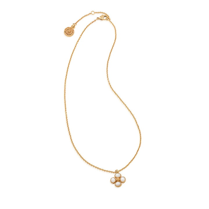 Berry Clover Double Sided Charm Necklace