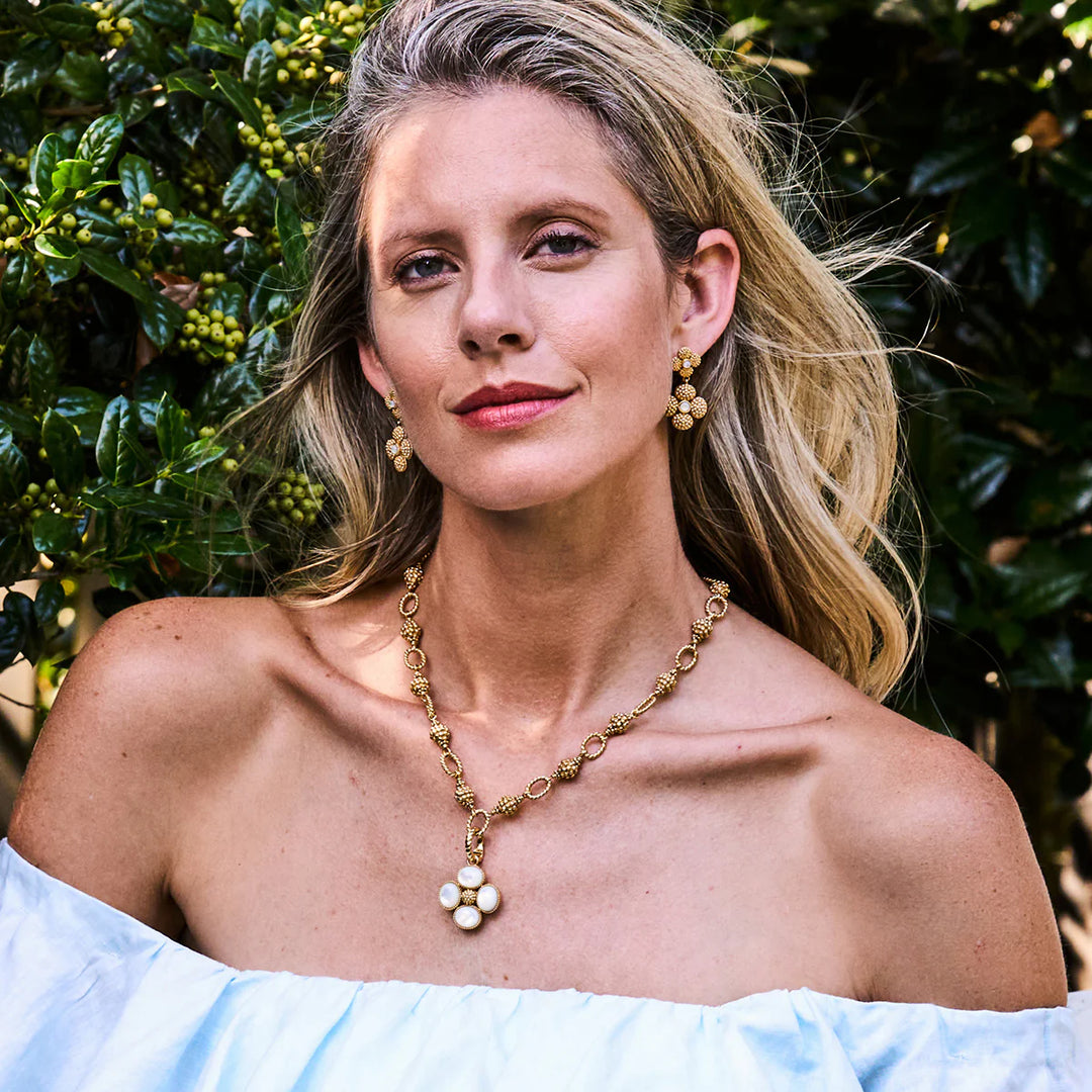 Berry & Bead Chain, 24" - Gold