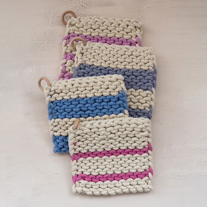 Square Crocheted Pot Holder