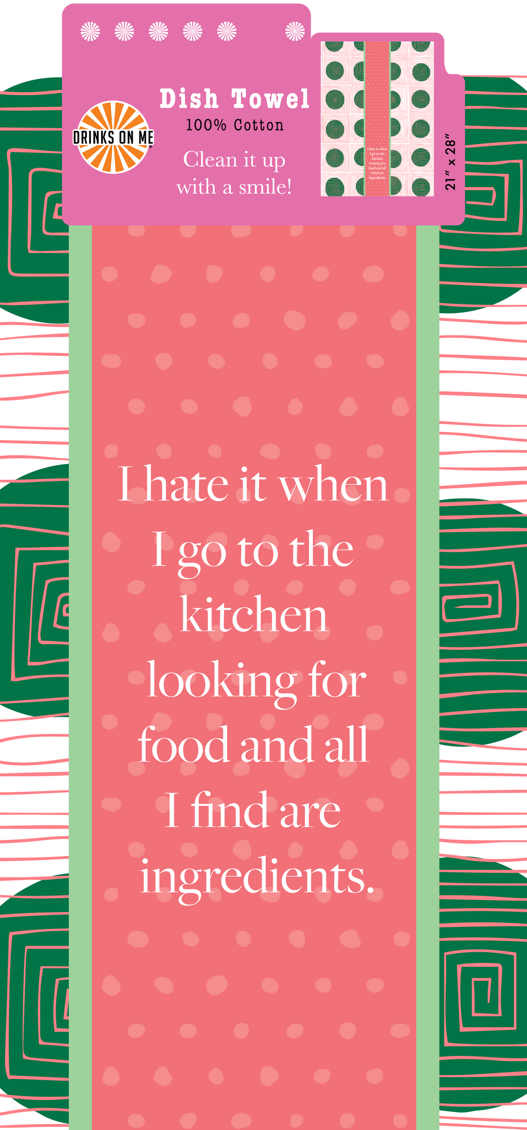 DISH TOWEL: Ingredients