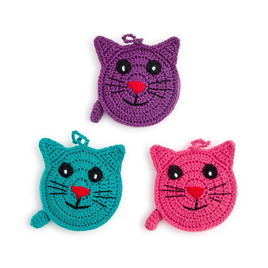 Crochet Knit Cat Measuring Tape