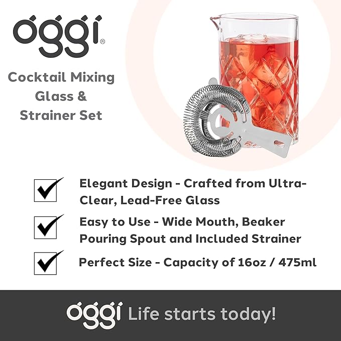 OGGI Cocktail Stir Set