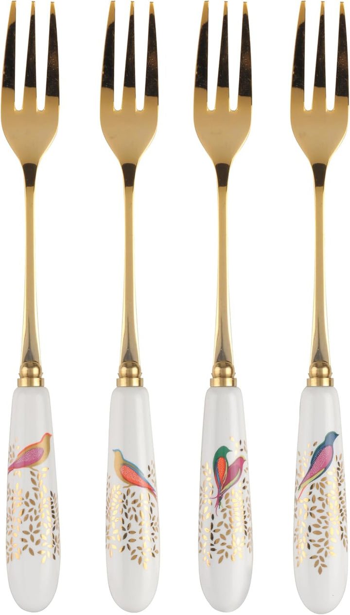 Sara Miller Pastry Forks S/4