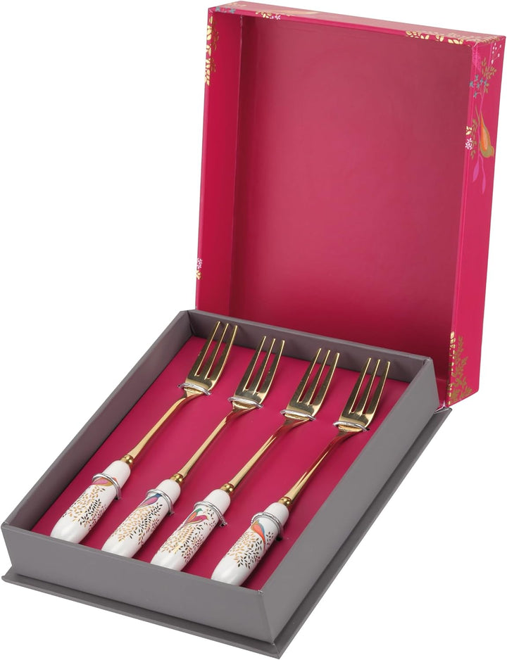 Sara Miller Pastry Forks S/4