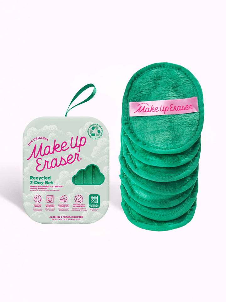 100% Recycled MakeUp Eraser 7-Day Set