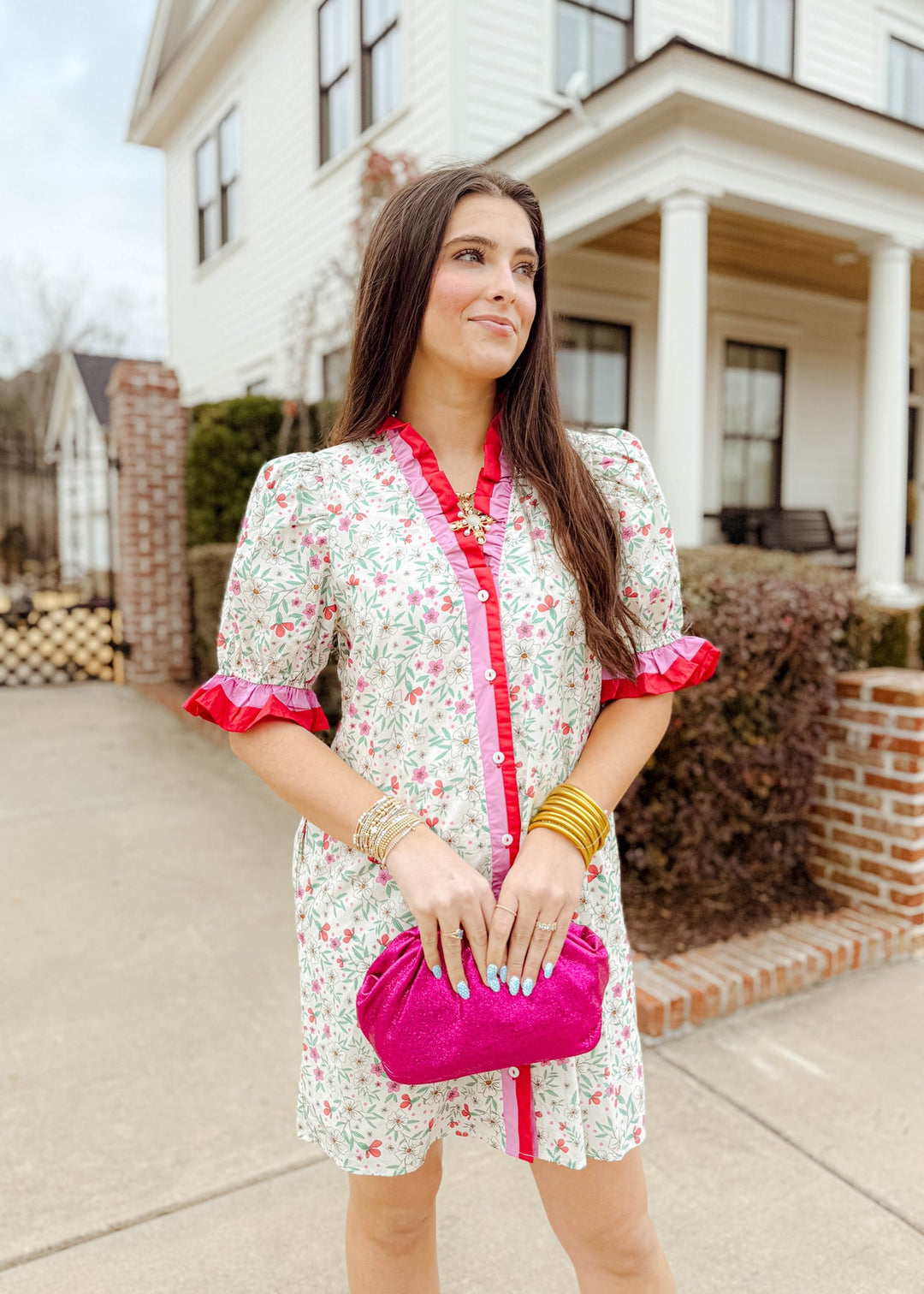 Shiraleah - CHRISSY METALLIC CLUTCH