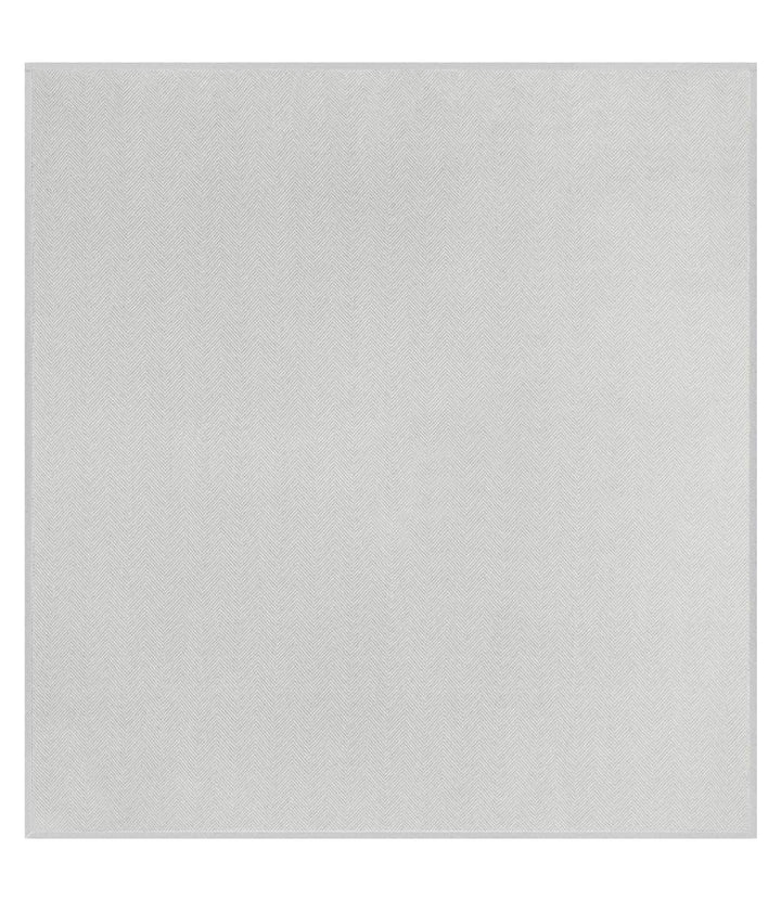 Harborview Herringbone Light Grey Blanket