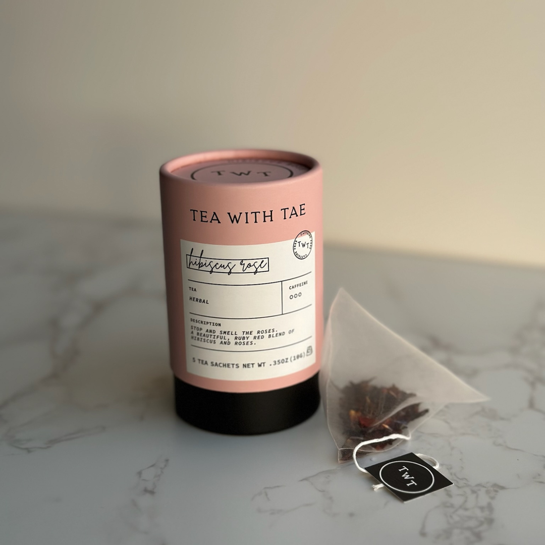 Hibiscus Rose Herbal Mini Tube Gift