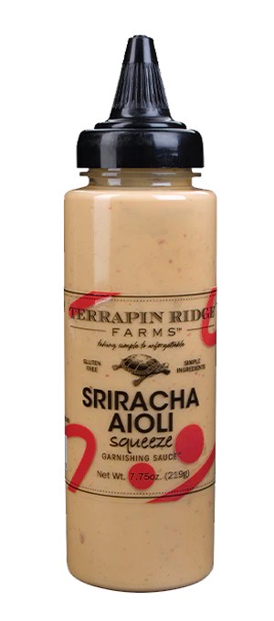 Sriracha Aioli Garnishing Squeeze