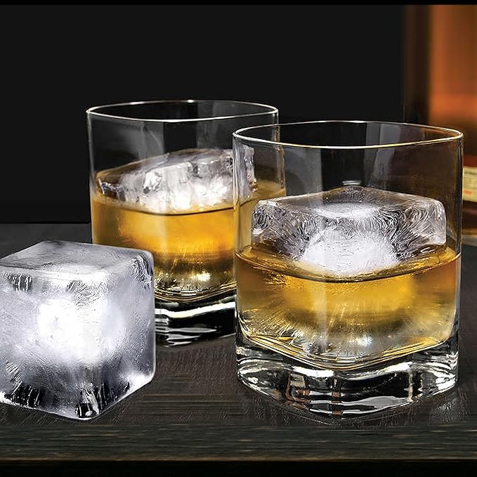 OGGI SET/2 Square Ice Trays Gray