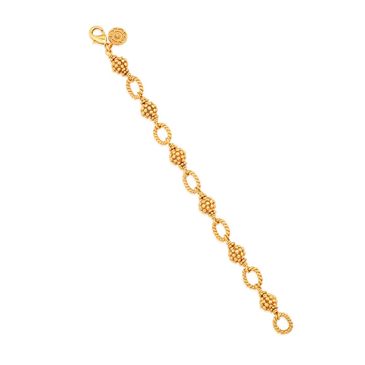 Berry Bead Bracelet - Gold