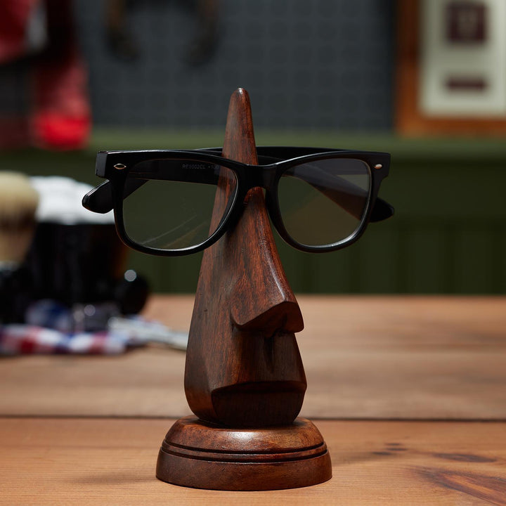 Nose Eyeglass Holder - Mango Wood