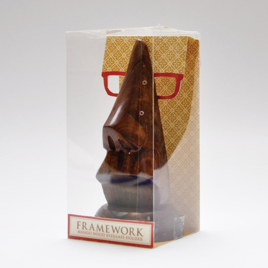 Nose Eyeglass Holder - Mango Wood