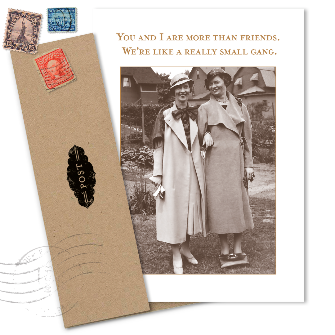 Really Small Gang Friendship Card
