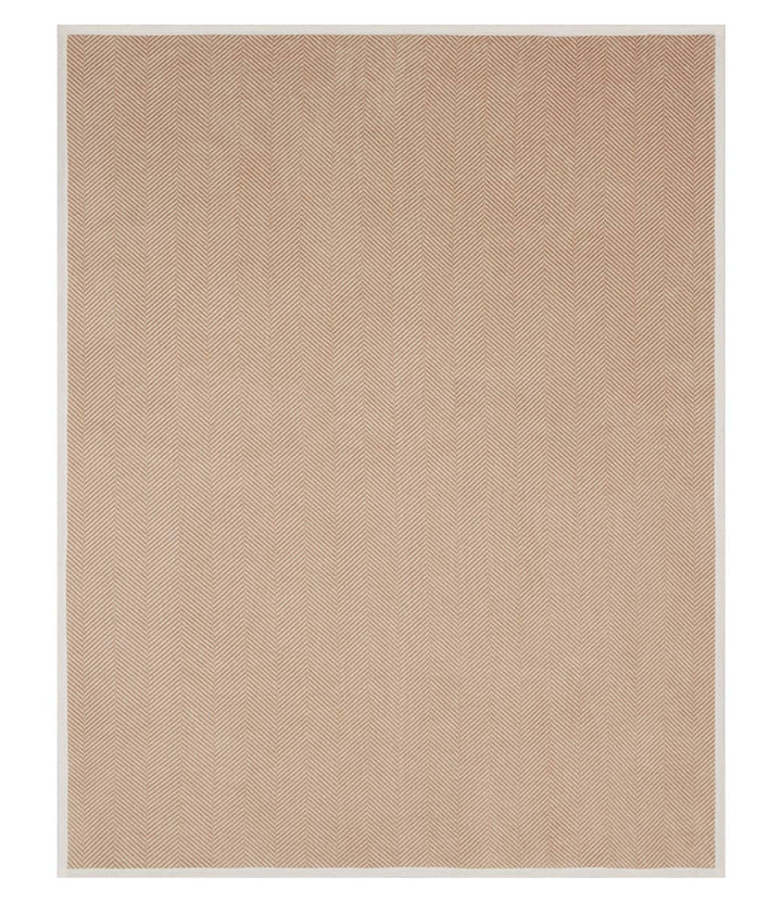 Harborview Herringbone Tan Blanket