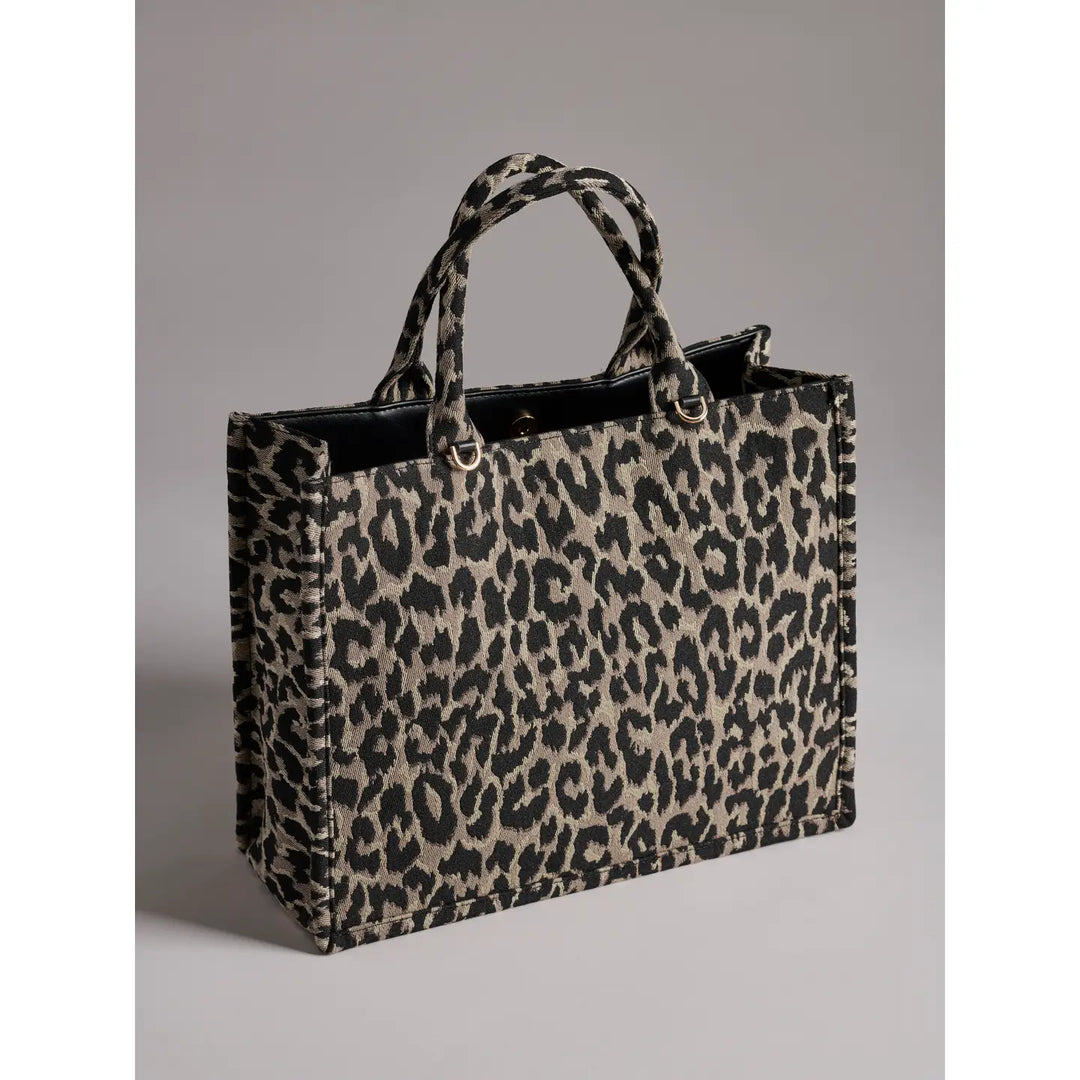 Shiraleah - LEO TOTE LEOPARD