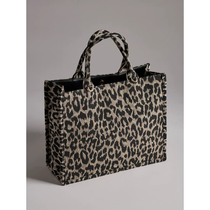 Shiraleah - LEO TOTE LEOPARD