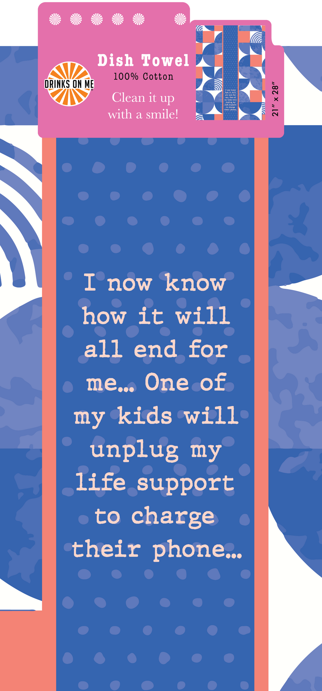 DISH TOWEL: Life Support